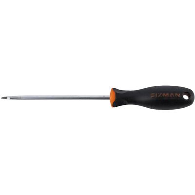 FIXMAN S/driver Slotted 4x0.8x100mm Crv With Ergonomic H&le